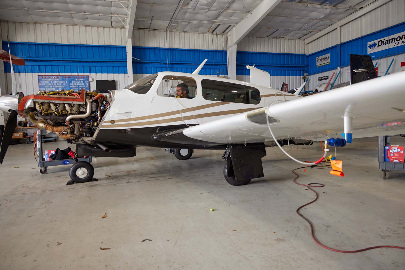Premier Aircraft maintenance team at work — photo 14