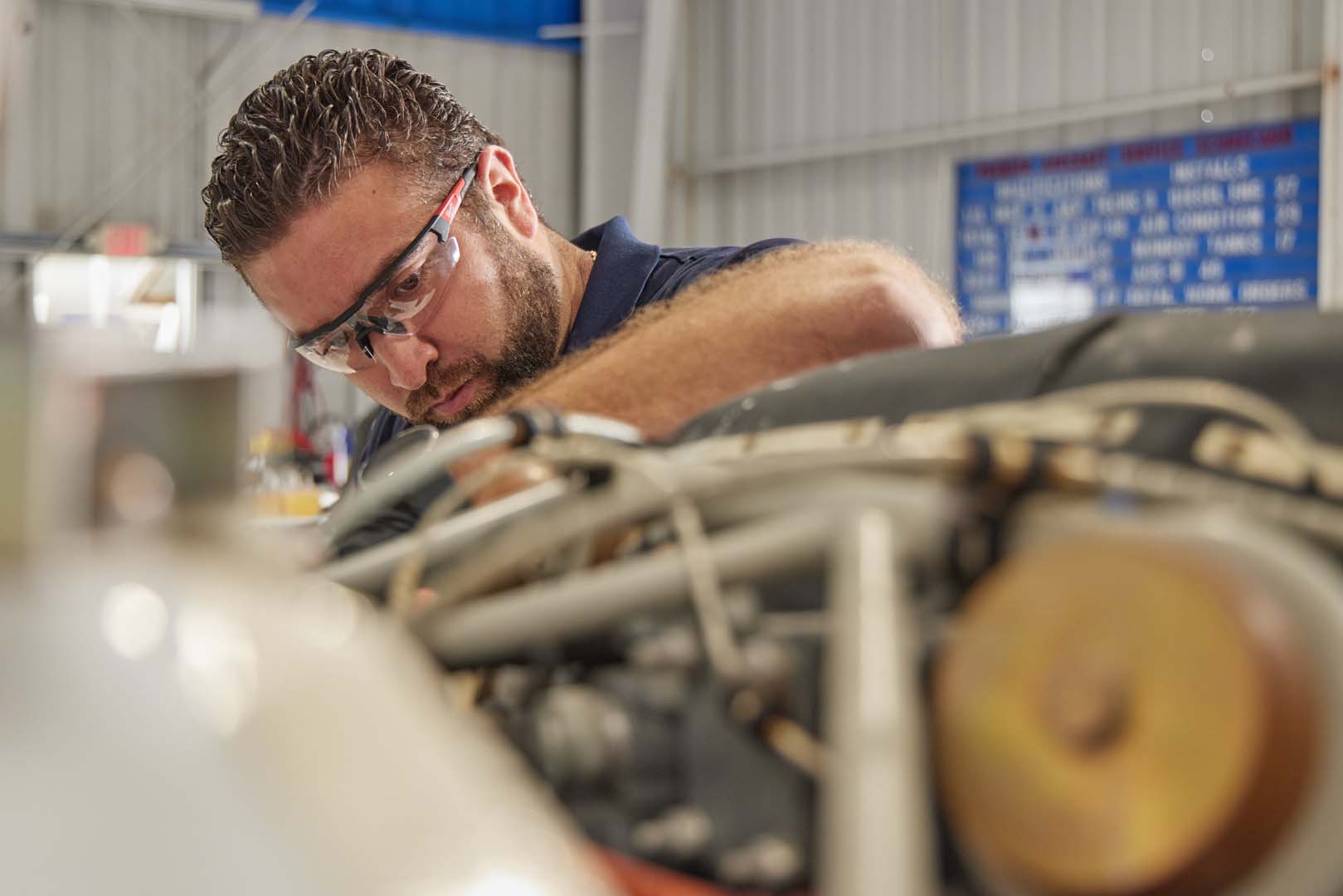 Premier Aircraft maintenance team at work — photo 6